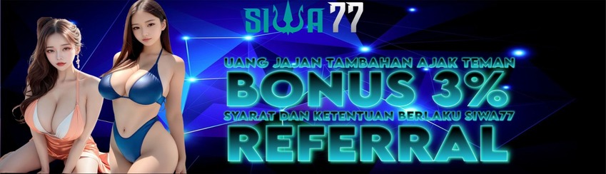 BONUS REFFERAL 3%