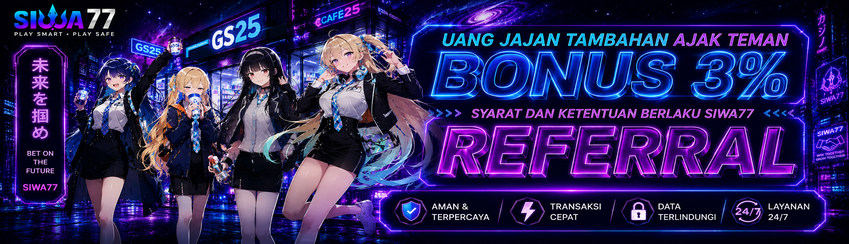 BONUS REFFERAL 3%